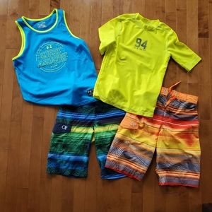 Boys variety Tops and shorts/bathing suit